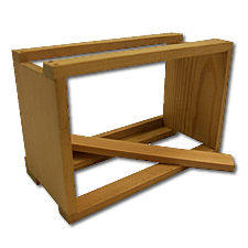 Wooden Crate - 454g (1lb) Jars