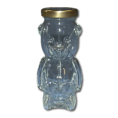 Glass Honey Bear - each