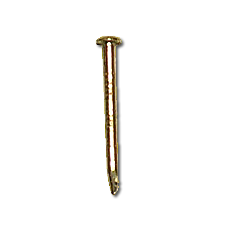 Brass Escutcheon Pins - 100g